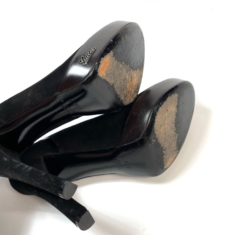 Gucci suede pumps -8.5 - Picture 6 of 6